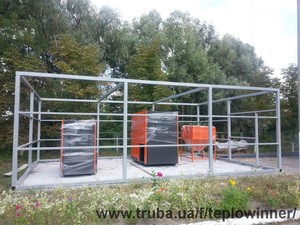 Котельня на твердом топливе СЕТ в Киевской области &mdash; Тепловиннер